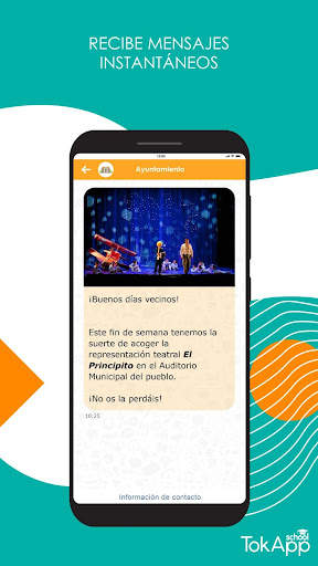 TokApp School: Comunicación screenshot 2