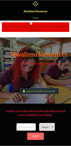 Mwalimu Resources screenshot 1