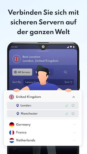 PrivadoVPN: Sicherer VPN-Proxy screenshot 4