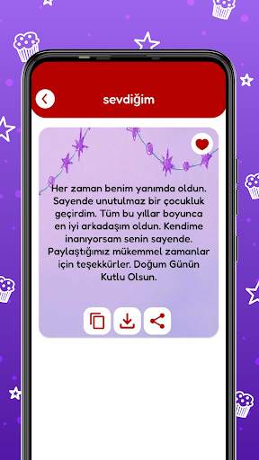 Doğum günü kartları iletileri screenshot 3