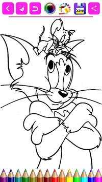 Tom and Jerry coloring screenshot 1