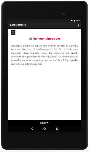 Bad Breath Cure screenshot 4