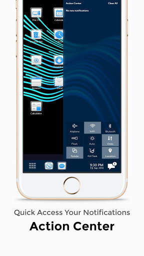 Aqua Blue for Computer Launcher screenshot 1