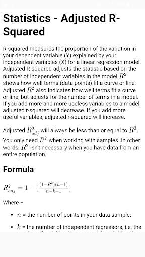 STATISTICS NOTES скриншот 3