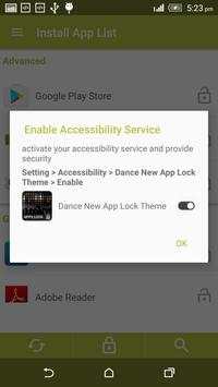 Dance New App Lock Theme screenshot 4