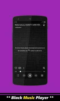 Black Music Player   EQualizer screenshot 5