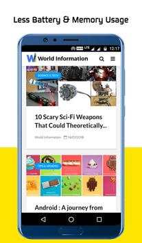World Information screenshot 2