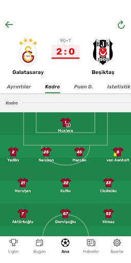 TorAlarm - Futbol skorları screenshot 7