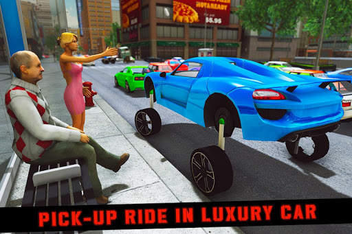 Elevated Car Racing Speed Driving Parking Game screenshot 4