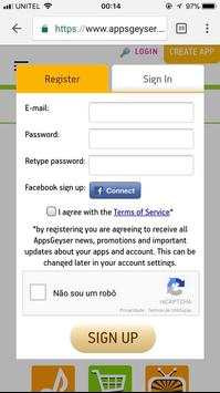 Appsgeyser screenshot 1