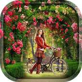 Garden Photo Frame on 9Apps