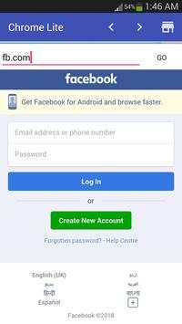 Chrome Lite screenshot 4