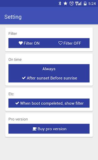 ShakeJ Bluelight Filter screenshot 1