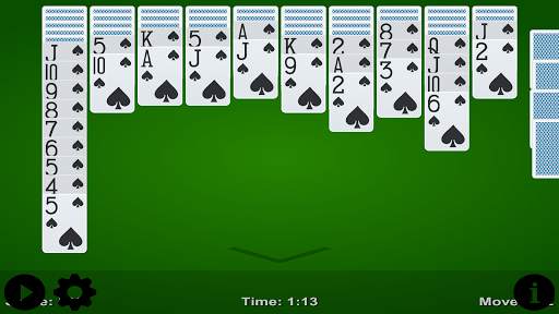 Spider Cards Game screenshot 1