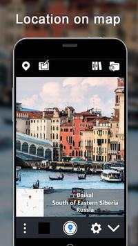 Camera Add Watermark: Time & Location on Photo скриншот 1