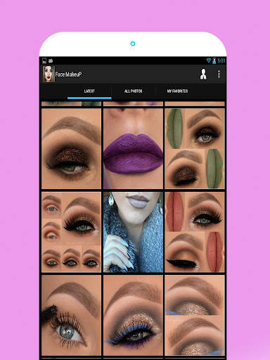 Face Makeup Pictures screenshot 8