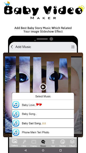 Baby Video Maker With Song screenshot 8