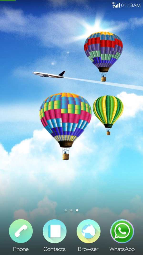 Blue Sky Balloon LWP screenshot 7