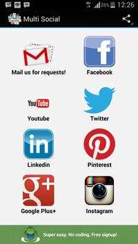 Multi Social screenshot 1