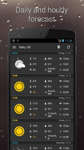 UNIWeather - Weather in pocket 2 تصوير الشاشة