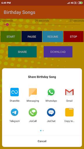 Marathi birthday songs - वाढदिवसाचे गाणे screenshot 4