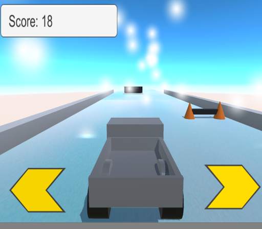 Winter Pickup Truck Driving screenshot 4