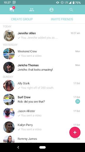 Wristcam Messenger screenshot 2