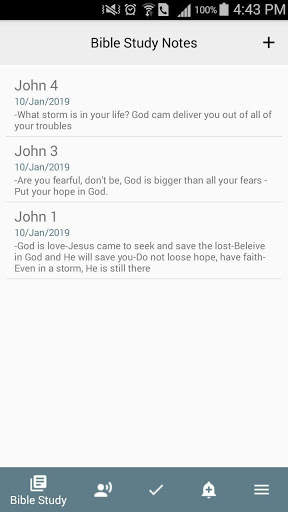 Christian Notes : Bible Study,Sermons,Testimonies 1 تصوير الشاشة