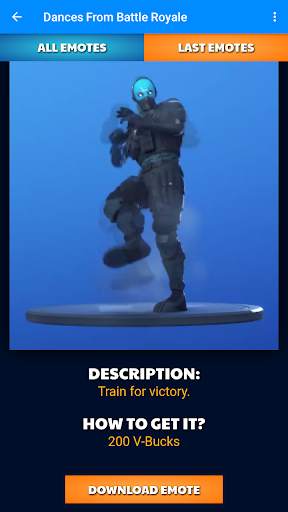 FORT Emotes Royale BR Dances Shop - 2020 screenshot 3