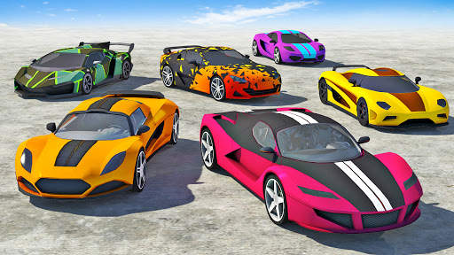 Mega Ramp Car Racing Impossible Stunts screenshot 3