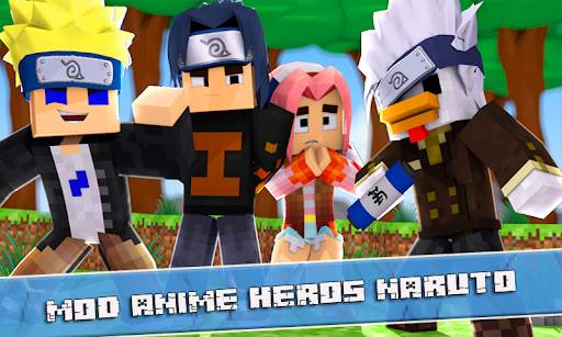 mod for naruto - anime heroes minecraft PE скриншот 4