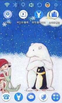 Penguin, Bear and Doll Theme screenshot 2