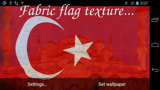 Turkey Flag Live Wallpaper screenshot 6