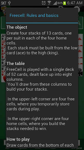 Freecell Playing Cards screenshot 4