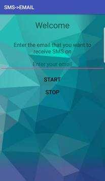 SMS->EMAIL screenshot 1