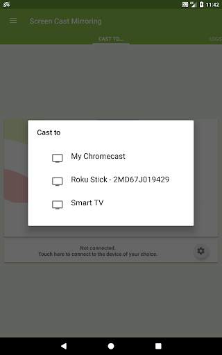 Screen Cast Mirroring - easy screen mirroring screenshot 10