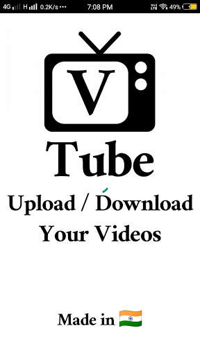 V Tube - Upload and Download Videos screenshot 1
