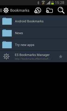 Bookmark Manager - Lite screenshot 1