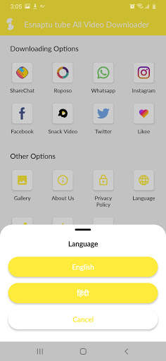 Esnaptu tube All Video Downloader 2021 screenshot 2