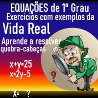 EQUAÇÕES COM EXEMPLOS DA VIDA REAL EXERCICIOS Test on 9Apps