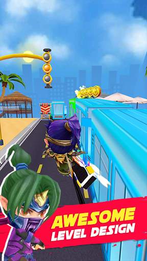 Subway Ninja Run Dash screenshot 3