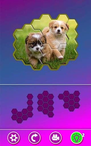 Hexa Jigsaw - Dogs jigsaw puzzle game screenshot 8