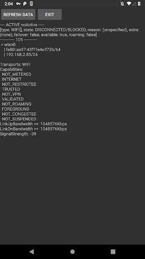 Network Info, Tansport & Capabilities β скриншот 1