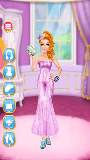 Prom salon makeup dressup screenshot 3