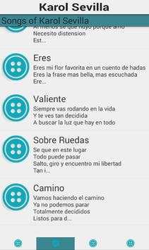 Karol Sevilla Music Full screenshot 1