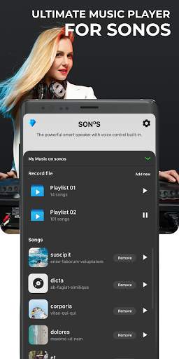Controller & Music Player for Sonos Speaker S1, S2 3 تصوير الشاشة