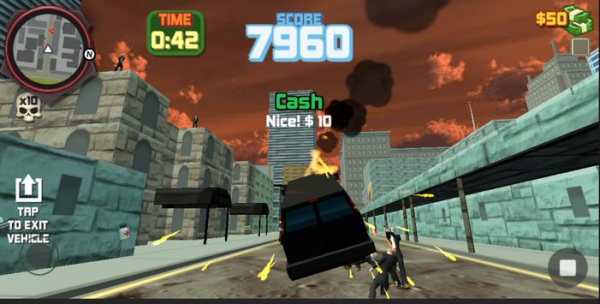 Stick Rope Hero : Spider Vs Stickman Vegas Crime screenshot 2