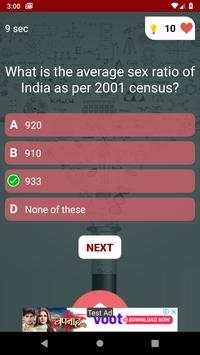 Population in India Quiz screenshot 5