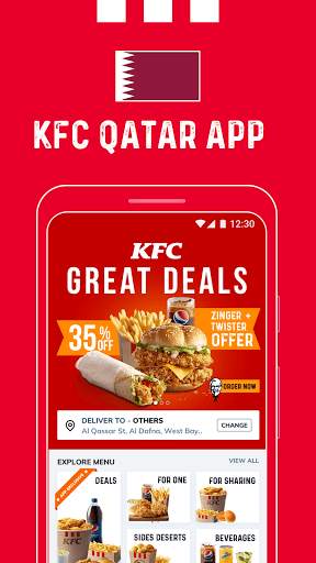 KFC Qatar - Order food online or takeaway from KFC screenshot 1