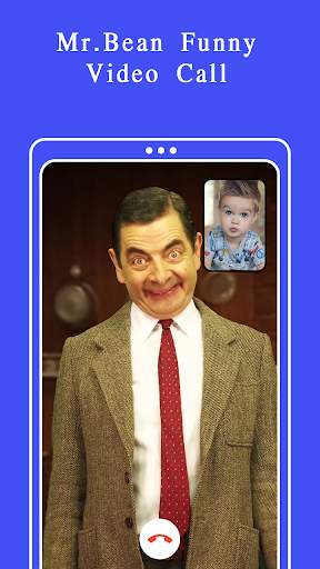 Mr.Bean Funny Video Call & Kids Video Prank screenshot 1
